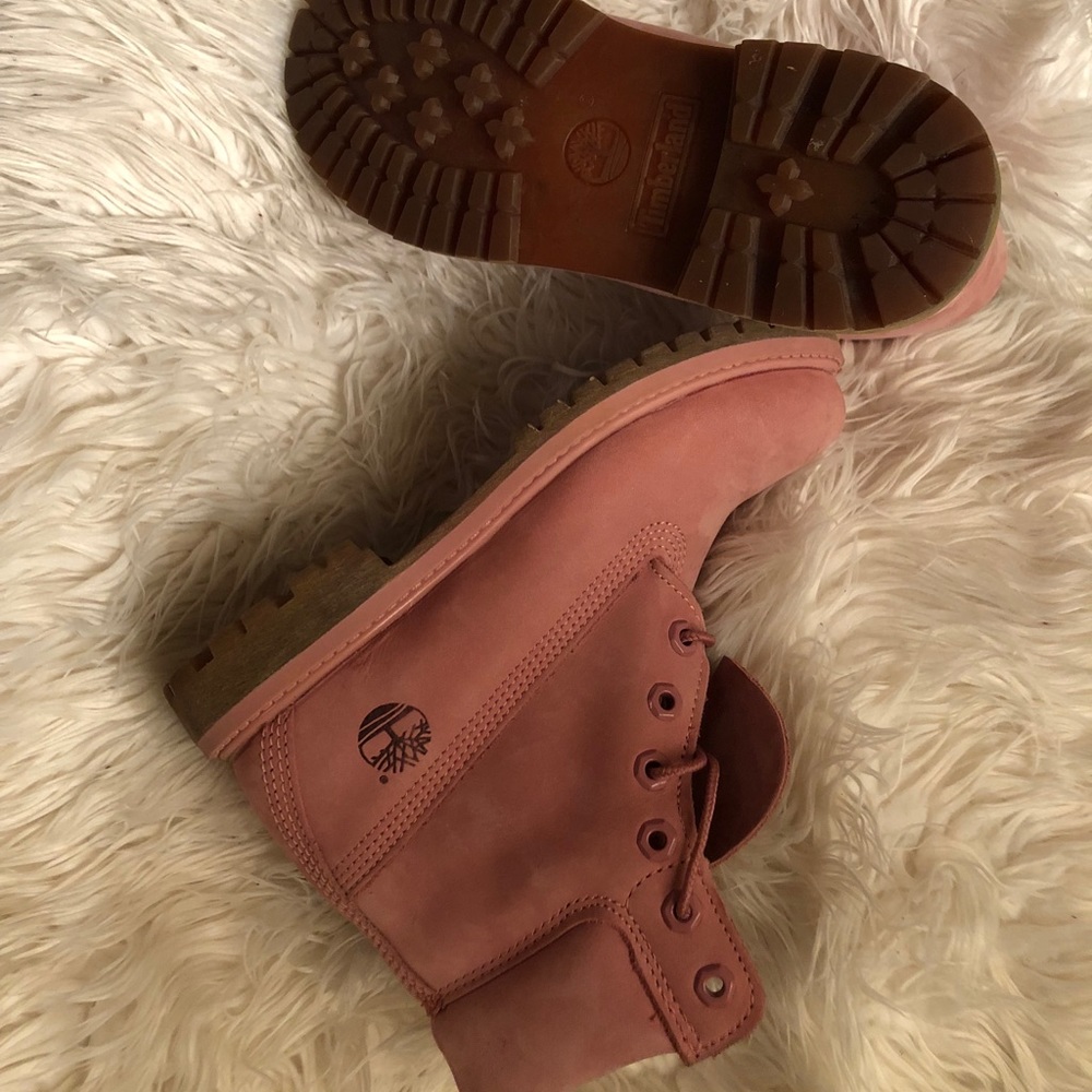 Timberland boots - pink 💕